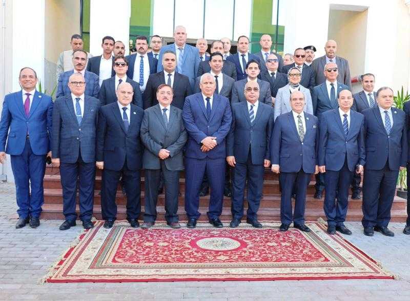 افتتاح المقر الجديد للنيابة الإدارية بالخارجة في الوادي الجديد