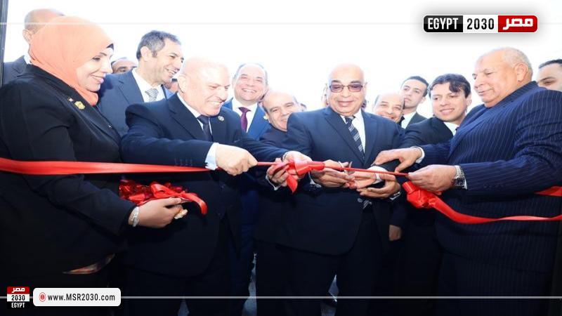 افتتاح المقر الجديد لهيئة النيابة الادارية بالخارجة بالوادي الجديد