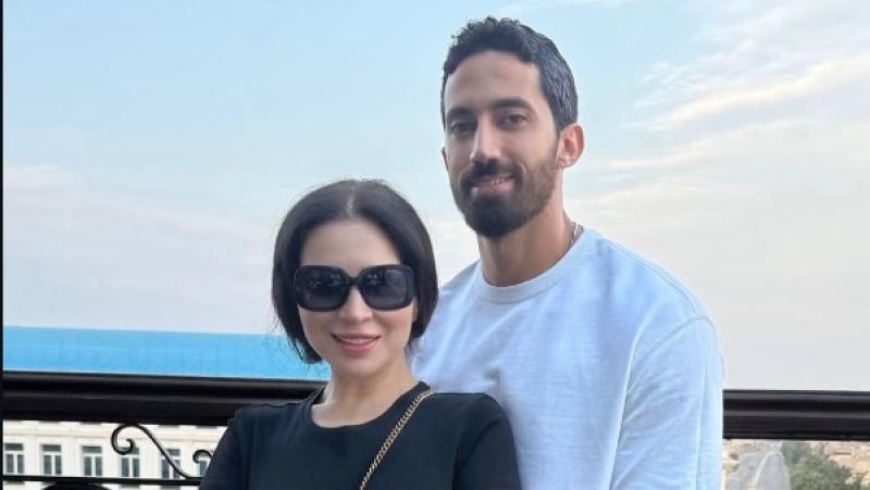 مي عز الدين وأحمد تيمور