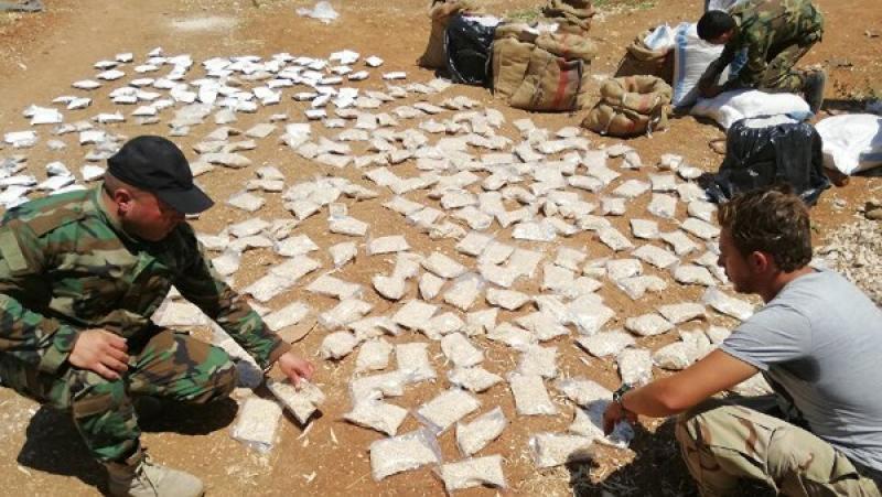 القوات المسلحة الأردنية تحبط تهريب مخدرات قادمة من سوريا