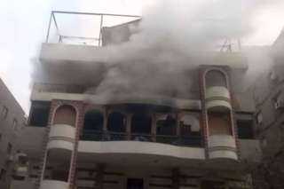 السيطرة على حريق داخل فيلا بطريق المنصورية السيطرة على حريق داخل فيلا بطريق المنصورية