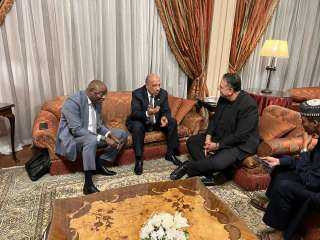 وزير الكهرباء يبحث مع نظيره بجمهورية تشاد سبل... وزير الكهرباء يبحث مع نظيره بجمهورية تشاد سبل التعاون بمجالات الطاقة المتجددة والتدريب
