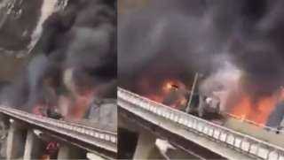 مصرع عشرات المعتمرين الهنود في حادث تصادم مروع... مصرع عشرات المعتمرين الهنود في حادث تصادم مروع بالمدينة المنورة والسلطات السعودية تباشر التحقيقات