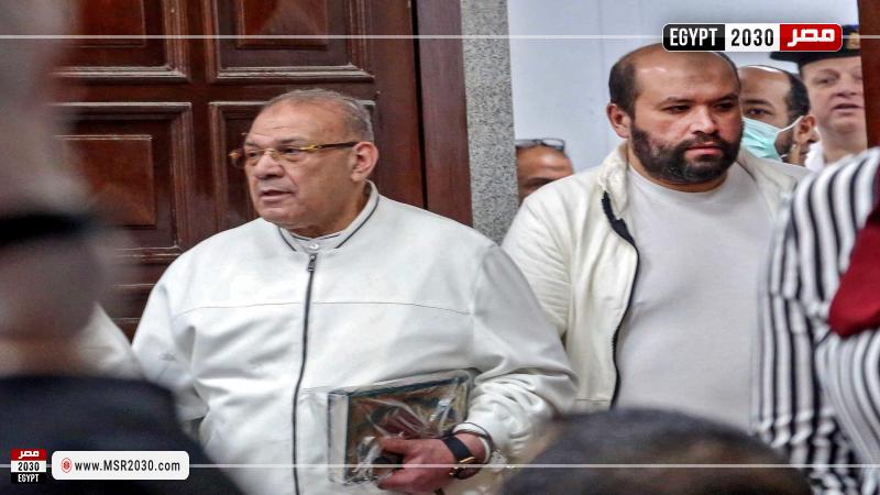 رجل الأعمال حسن راتب والبرلماني السابق علاء حسانين 