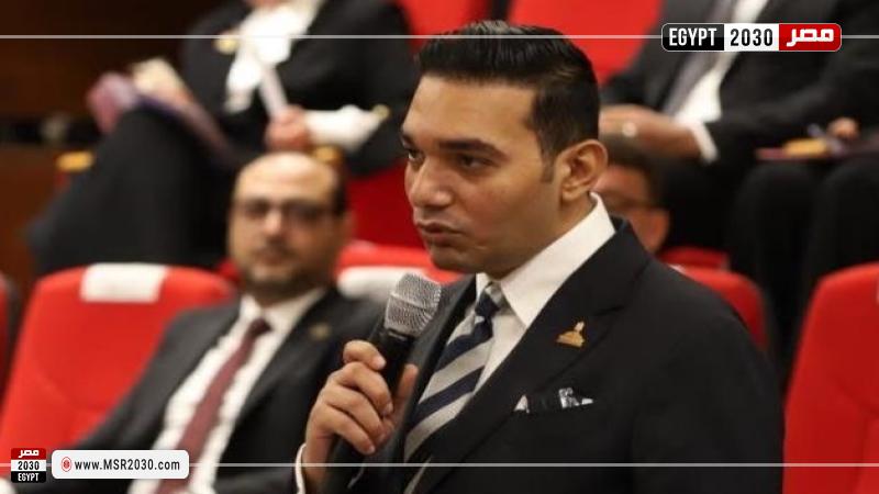 النائب نشأت أبو حتة أمين سر لجنة الشباب والرياضة بمجلس الشيوخ