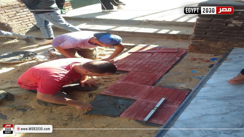  تركيب بلاط الإنترلوك 