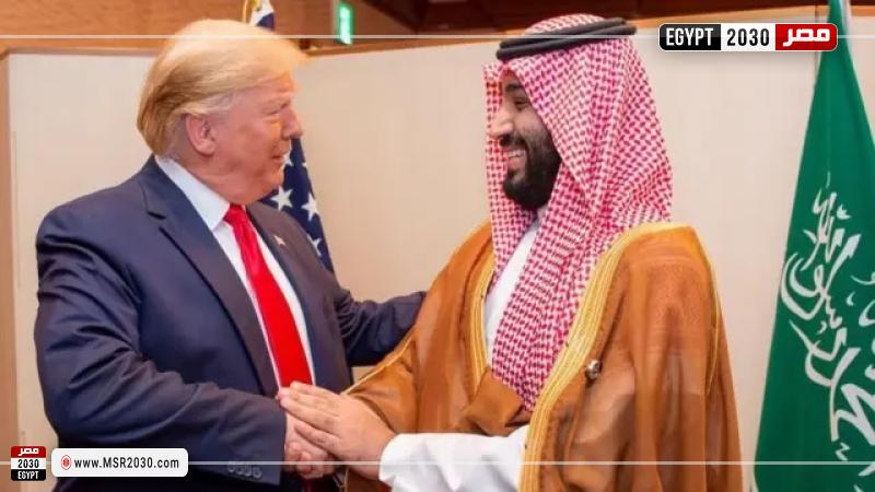 ترامب وولي العهد السعودي 