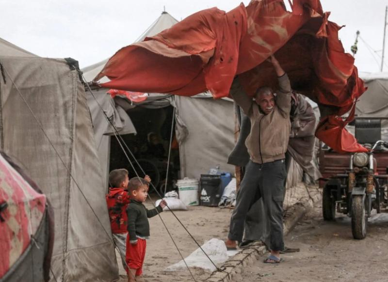 اللجنة المصرية لإغاثة غزة: أوضاع مأساوية وخيام متضررة ودعمنا متواصل