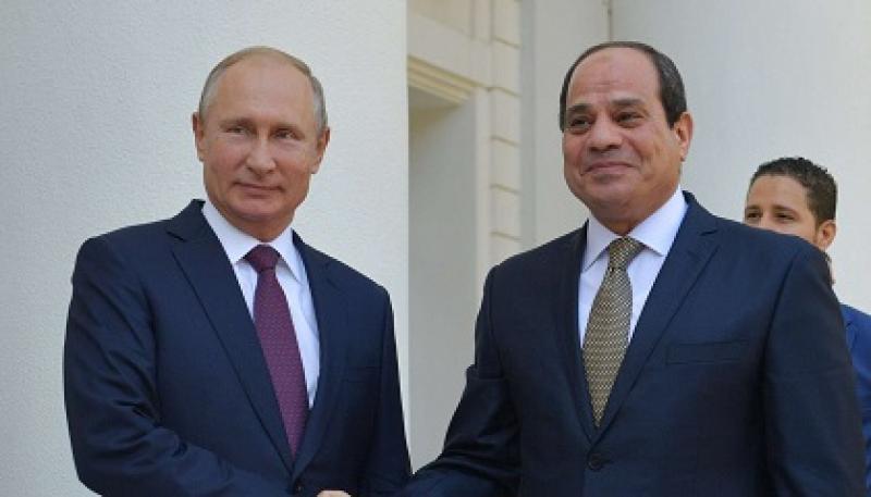 الرئيس السيسي ونظيره الروسي