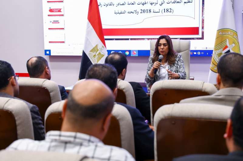 وزيرة التنمية المحلية تشهد فعاليات ختام البرنامج التدريبي الثالث