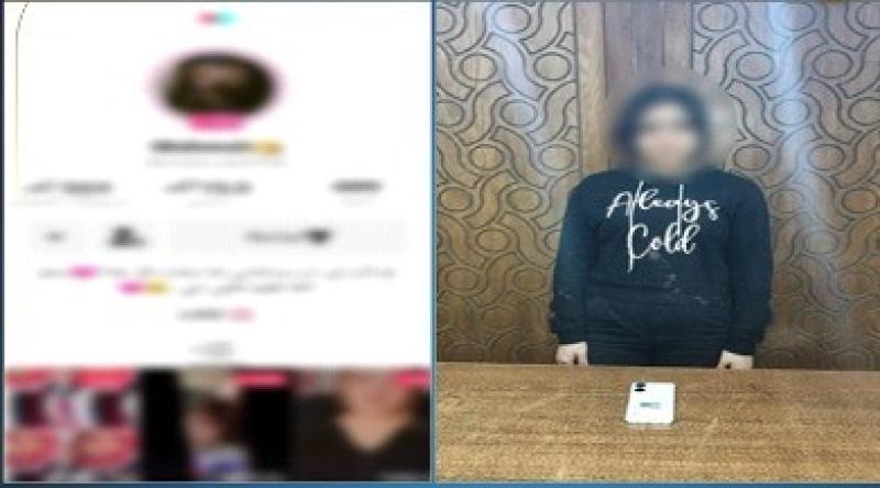 ضبط “تيك توكر” لنشرها محتوى خادش للحياء بالإسكندرية