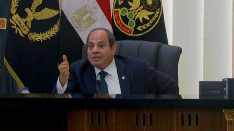 الرئيس السيسي: لابد من اختيار ممثلين في البرلمان بدرجة عالية من الوعي