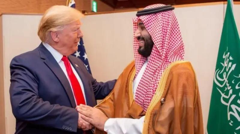 ولي العهد السعودي وترامب 