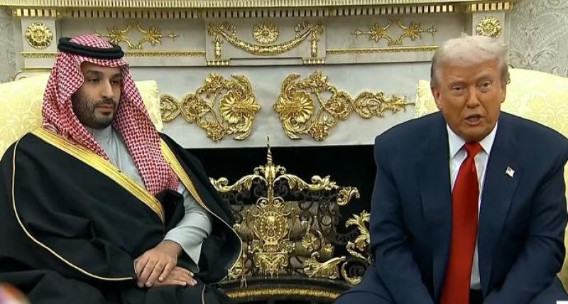  الرئيس الأمريكي دونالد ترامب وولي العهد السعودي 