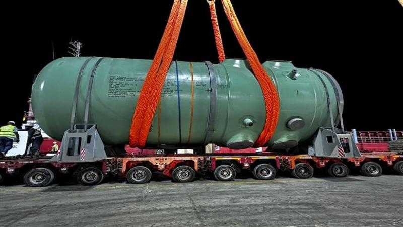 تركيب وعاء ضغط الوحدة الأولى اليوم.. محطات مهمة في تنفيذ مشروع الضبعة النووي