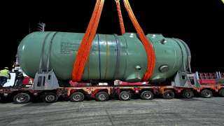 تركيب وعاء ضغط الوحدة الأولى اليوم.. محطات مهمة... تركيب وعاء ضغط الوحدة الأولى اليوم.. محطات مهمة في تنفيذ مشروع الضبعة النووي