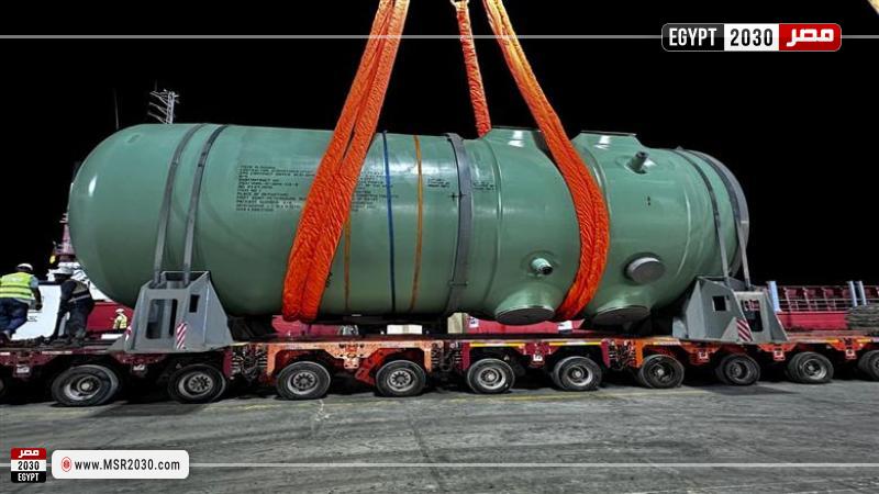 تركيب وعاء ضغط الوحدة الأولى