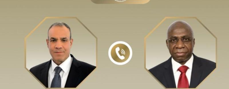 اتصال هاتفي بين وزير الخارجية ونظيره الأنجولي