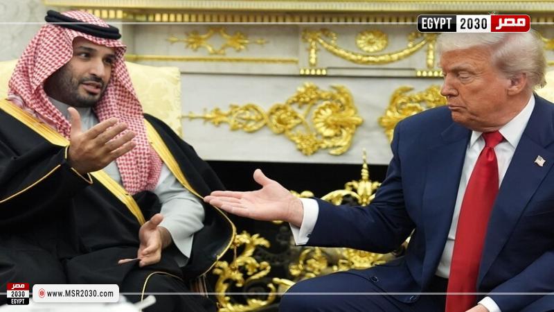 ترامب وولي العهد السعودية 