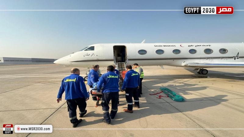 السفارة السعودية بالقاهرة نفذ عملية إخلاء طبي لمواطنين
