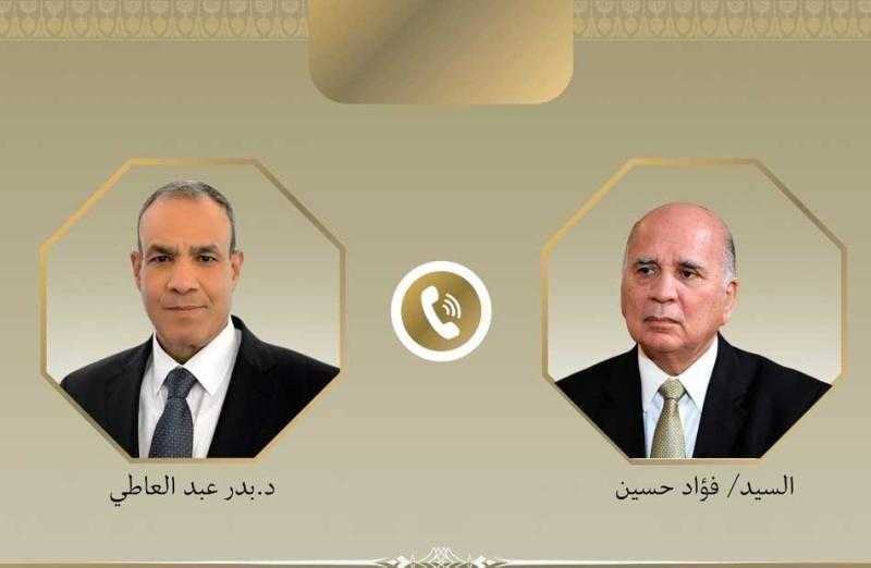 وزيرا خارجية مصر والعراق يبحثان سبل تعزيز العلاقات الثنائية والقضايا الإقليمية