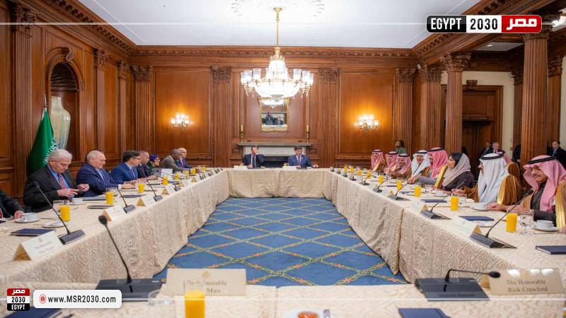 محمد بن سلمان يعقد اجتماعات موسعة مع قيادات مجلس النواب الأمريكي