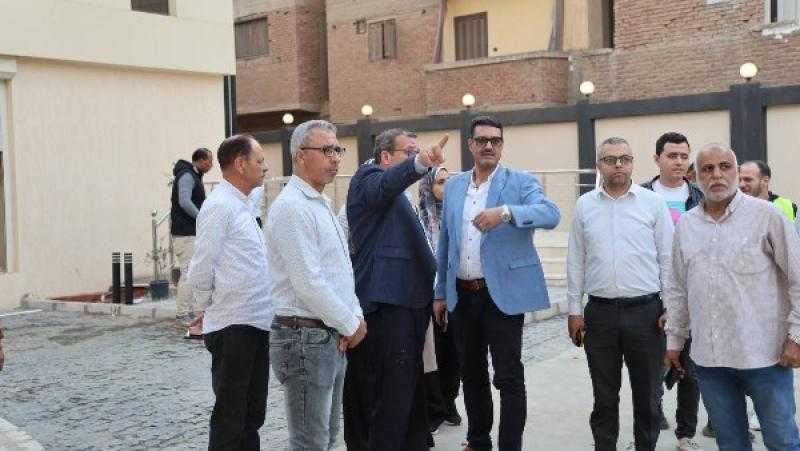 رئيس شركة مياه القليوبية يتفقد محطة مياه جمجرة الجديدة لمتابعة أعمال التطوير