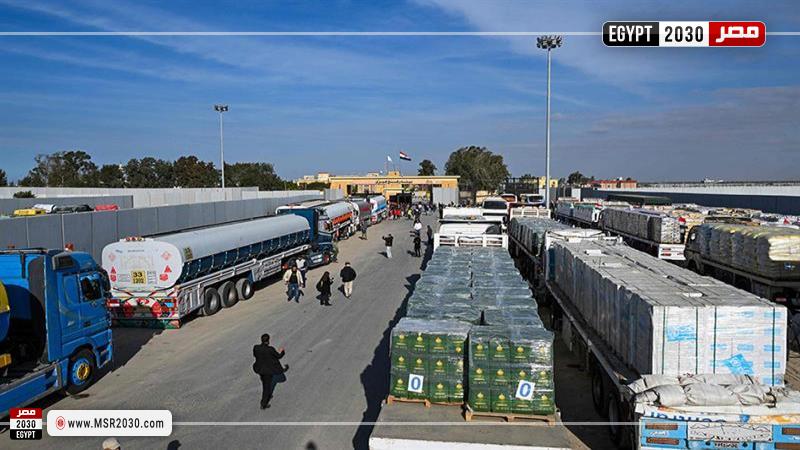 شاحنات المساعدات 