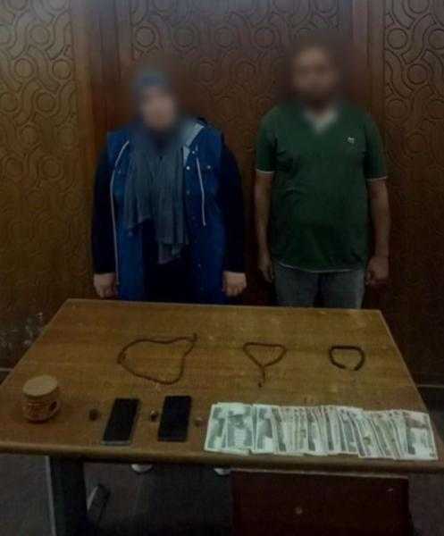 ضبط دجال بالإسكندرية وسيدة للنصب على المواطنين بزعم العلاج الروحاني