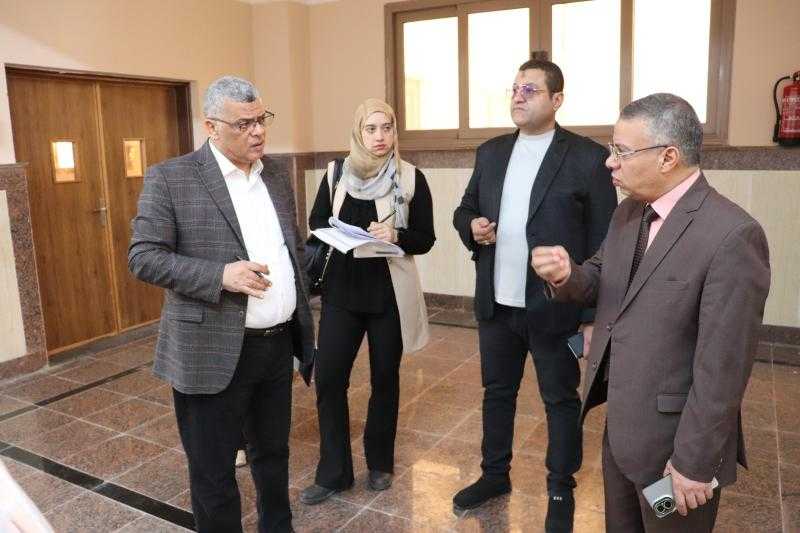 بنك الاستثمار القومي يطلّع على أحدث المشروعات بجامعة سوهاج ويشيد بجودة التنفيذ