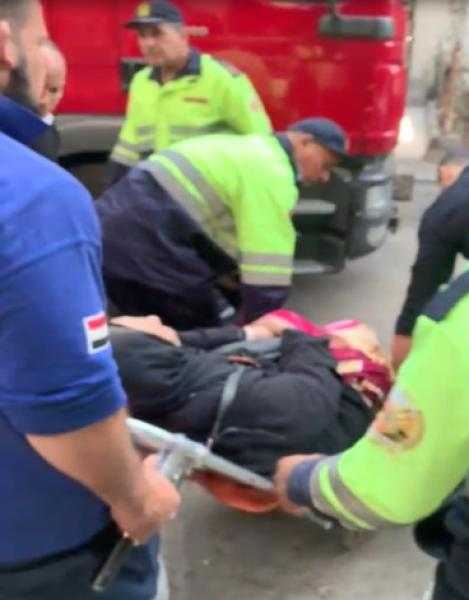 الأجهزة الأمنية بالقاهرة تتدخل لمساعدة سيدة عاجزة على الحركة