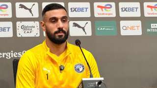 أحمد الشناوي: بيراميدز غيّر خريطة الكرة الأفريقية.. ونسعى... أحمد الشناوي: بيراميدز غيّر خريطة الكرة الأفريقية.. ونسعى لمواصلة الهيمنةلة