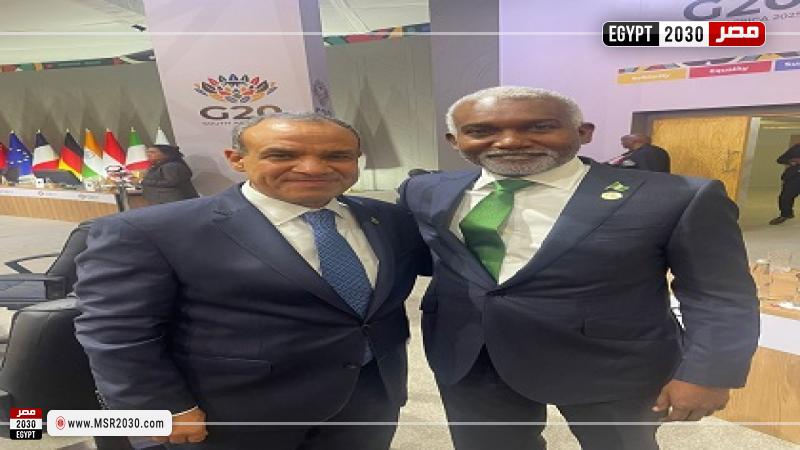 وزير الخارجية ونظيره النيجيري