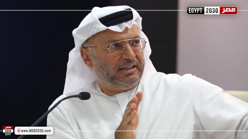 المستشار الدبلوماسي للرئيس الإماراتي أنور قرقاش