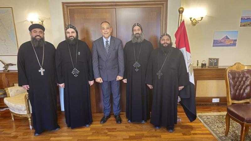 تفاصيل زيارة النائب البابوي لقبرص للسفارة المصرية في نيقوسيا