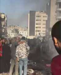 أنباء عن استهداف قيادي بالقسام في غزة