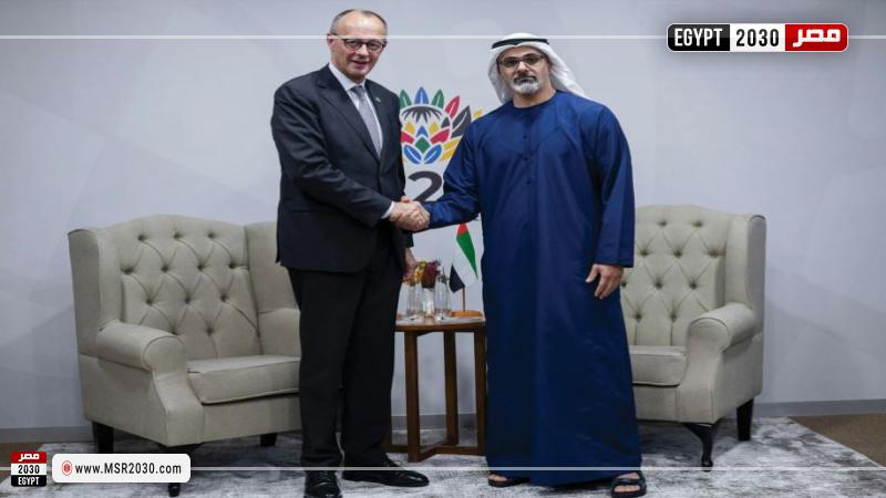 ولي عهد أبوظبي يبحث مسارات التعاون الثنائي مع المستشار الألماني على هامش قمة مجموعة العشرين