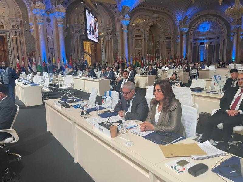 القائم بأعمال وزير البيئة تهنئ وزير الصناعة والثروة المعدنية السعودي لانتخابه رئيسًا لمؤتمر منظمة اليونيدو