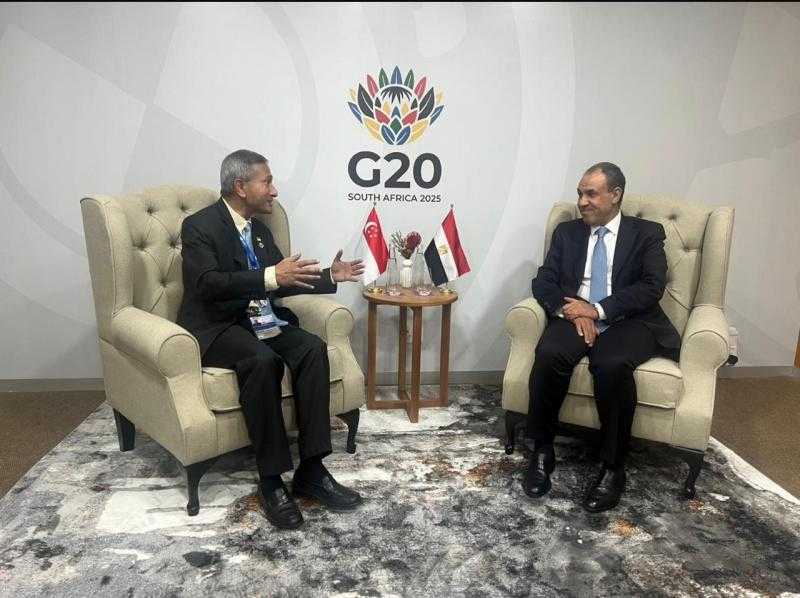 وزير الخارجية يعرب لنظيره السنغافوري عن تقديره للمسار الإيجابي الذي تشهده العلاقات بين البلدين