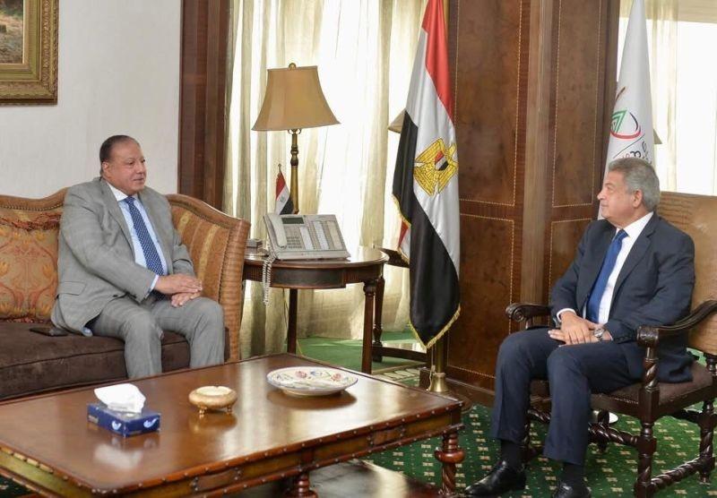 رئيس الأعلى للإعلام يستقبل رئيس جهاز الملكية الفكرية لبحث سبل التعاون المشترك