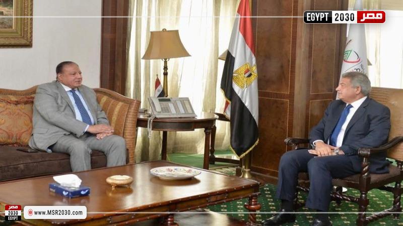 رئيس الأعلى للإعلام يستقبل رئيس جهاز الملكية الفكرية