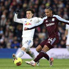 ليدز يونايتد يسقط على ملعبه أمام أستون فيلا بنتيجة 2-1 في الدوري الإنجليزي