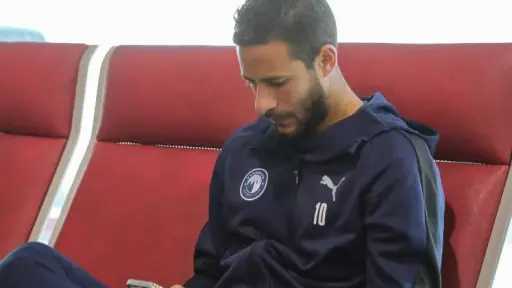 وصول رمضان صبحي و2 آخرين لجلسة النطق بالحكم... وصول رمضان صبحي و2 آخرين لجلسة النطق بالحكم فى قضية التزوير