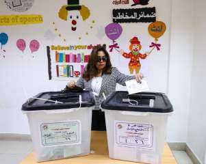 وزيرة التنمية المحلية والقائم بأعمال وزير البيئة تُدلي بصوتها في انتخابات مجلس النواب 2025