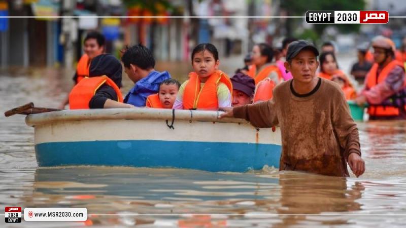 الصين تقدم مساعدات مالية لفيتنام المتضررة من الفيضانات
