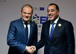 رئيس الوزراء يلتقي نظيره البولندي