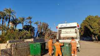 محافظة الإسكندرية: زيادة 279 سلة مخلفات جديدة بالميادين ورفع نحو 94.5 ألف طن