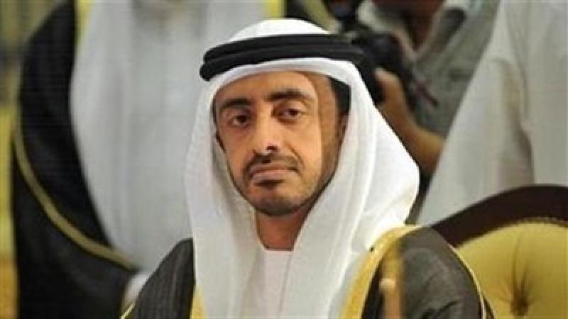 وزير خارجية دولة الإمارات، الشيخ عبد الله بن زايد آل نهيان