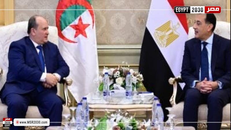 رئيس الوزراء ونظيره الجزائري