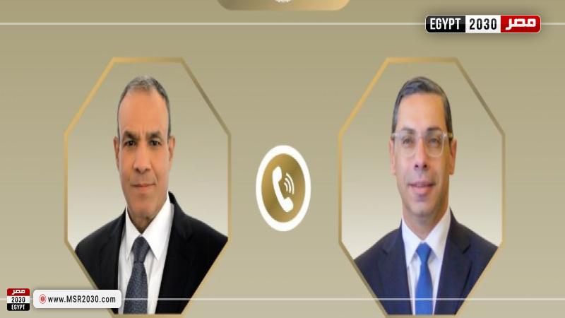 وزير الخارجية ونظيره القبرصي
